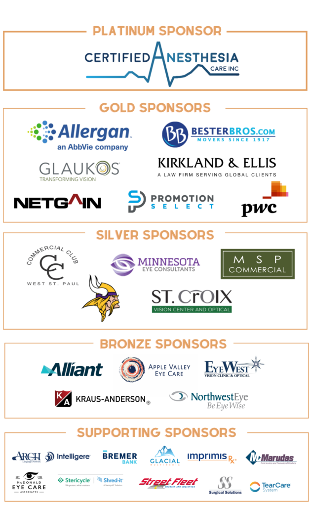 Strides 4 Sight sponsor logos